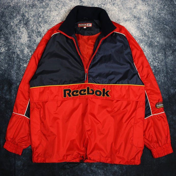 Vintage Reebok Half Zip Windbreaker Jacket