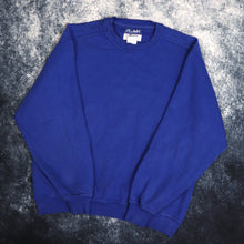 Load image into Gallery viewer, Vintage Royal Blue Pluma Heavyweight Sweatshirt | Large
