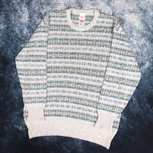 Load image into Gallery viewer, Vintage 90&#39;s Striped St Michael Grandad Jumper | Medium

