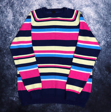Load image into Gallery viewer, Vintage Striped Cotton Traders Jumper | Large
