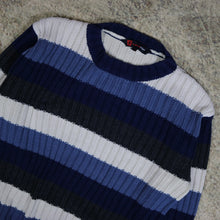 Load image into Gallery viewer, Vintage Striped Cutting Edge Jumper
