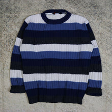 Load image into Gallery viewer, Vintage Striped Cutting Edge Jumper
