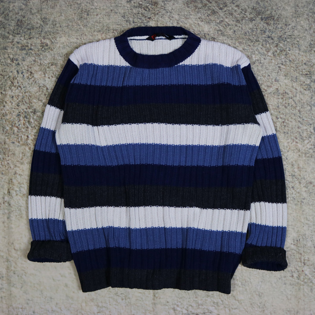 Vintage Striped Cutting Edge Jumper