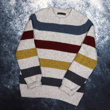 Load image into Gallery viewer, Vintage Striped Grandad Jumper | XS
