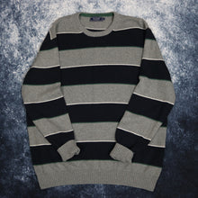 Load image into Gallery viewer, Vintage Striped Maine New England Jumper
