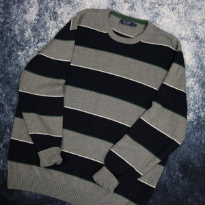Vintage Striped Maine New England Jumper