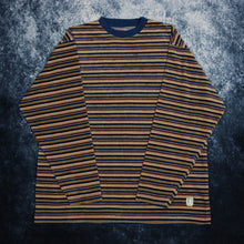 Load image into Gallery viewer, Vintage Striped Pepe Jeans Velour Sweatshirt
