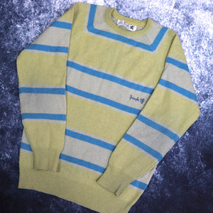 Vintage Striped Pringle Sports Jumper | XS