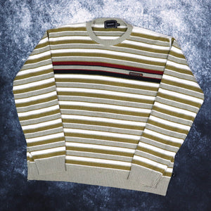 Vintage Striped Rockport Jumper | Large