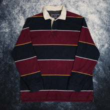 Load image into Gallery viewer, Vintage Striped Rugby Sweatshirt
