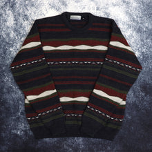 Load image into Gallery viewer, Vintage Striped Tom Hanson Grandad Jumper | Medium
