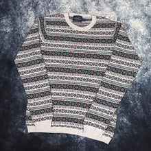 Load image into Gallery viewer, Vintage Style Aztec Grandad Jumper | Small
