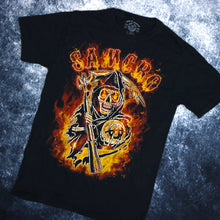 Load image into Gallery viewer, Vintage Style Black Sons Of Anarchy Grim Reaper T Shirt | XS
