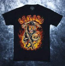 Load image into Gallery viewer, Vintage Style Black Sons Of Anarchy Grim Reaper T Shirt | XS
