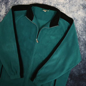Vintage Teal Cotton Traders Fleece