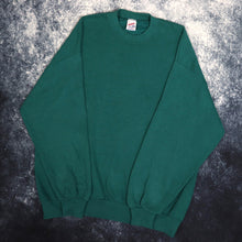 Load image into Gallery viewer, Vintage 90&#39;s Teal Jerzees Sweatshirt | XL
