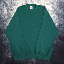 Load image into Gallery viewer, Vintage 90&#39;s Teal Jerzees Sweatshirt | XL

