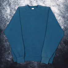 Load image into Gallery viewer, Vintage 90s Teal Munsingwear Heavyweight Blank Sweatshirt | Large
