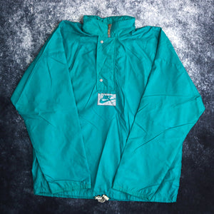 Vintage Teal Nike 1/4 Zip Windbreaker Jacket