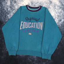 Load image into Gallery viewer, Vintage Teal Physical Education Teacher Kappa Sweatshirt | XS
