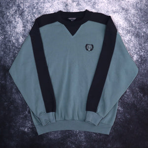 Vintage Teal & Navy Pegasus Sweatshirt | Large