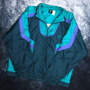 Vintage Teal & Purple Nike Windbreaker Jacket