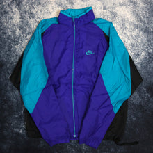 Load image into Gallery viewer, Vintage Teal, Purple &amp; Black Nike Windbreaker Jacket 
