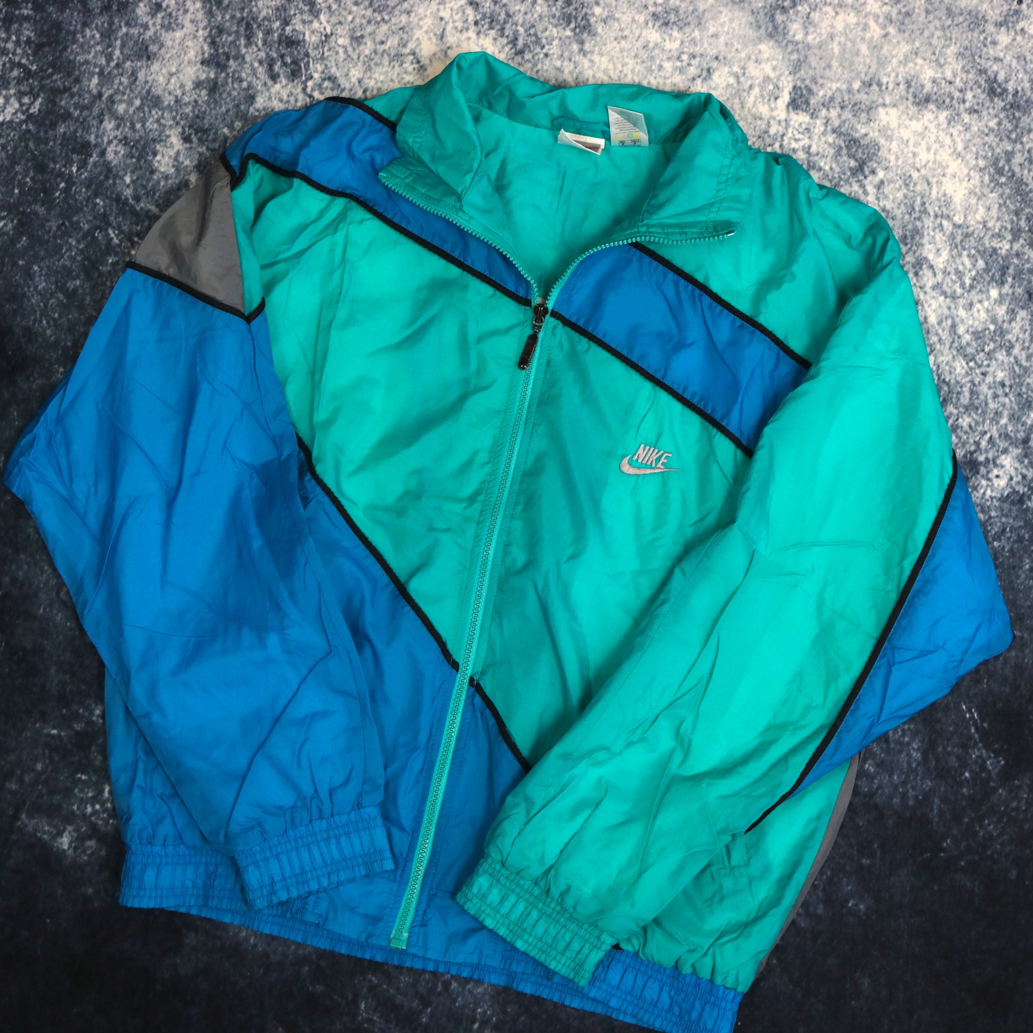 Nike windbreaker turquoise shop