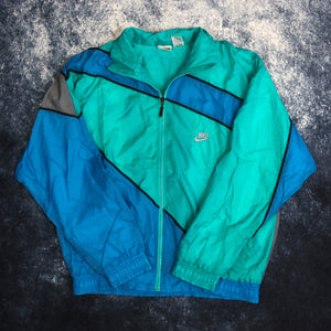 Vintage Turquoise & Blue Nike Windbreaker Jacket