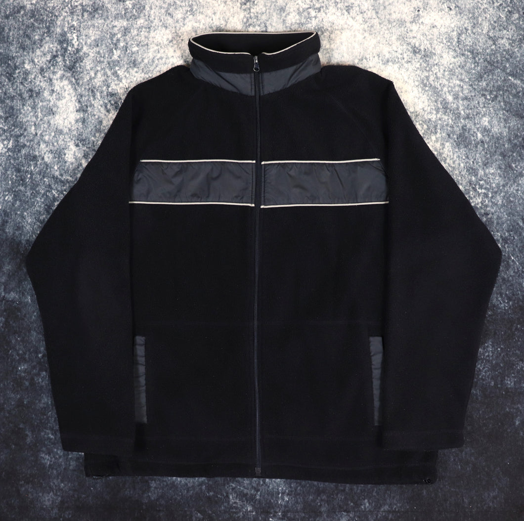 Vintage Two Tone Navy BHS Fleece Jacket | XL