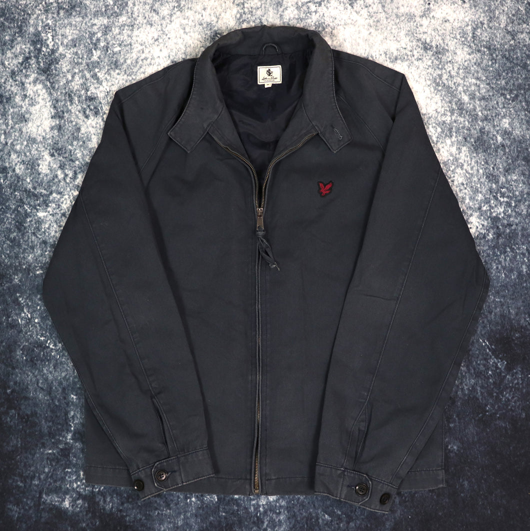 Vintage Wash Navy Lyle & Scott Jacket | Medium