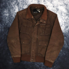 Load image into Gallery viewer, Vintage Washed Brown Animal Work Jacket | Medium
