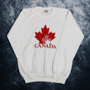 Vintage White Canada Sweatshirt