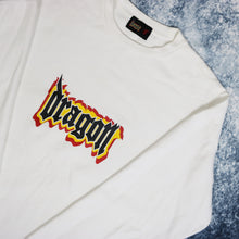 Load image into Gallery viewer, Vintage White Dragon Sweatshirt
