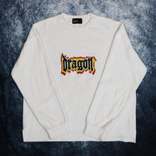 Load image into Gallery viewer, Vintage White Dragon Sweatshirt
