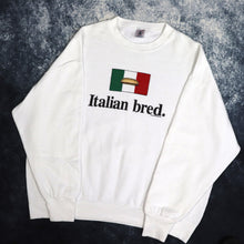 Load image into Gallery viewer, Vintage White Italian Bred Sweatshirt | XXL
