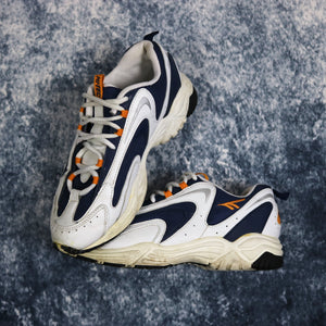 Vintage White & Navy Hi-Tec Trainers | Size 5