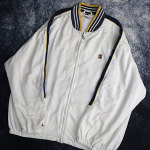 Vintage White & Navy Nike Windbreaker Jacket