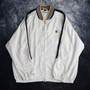 Vintage White & Navy Nike Windbreaker Jacket