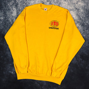 Vintage Yellow ITO Umzuge Sweatshirt | XL