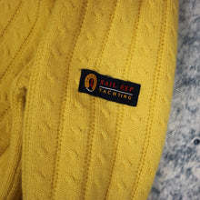 Load image into Gallery viewer, Vintage 90&#39;s Yellow Sail Exp Yachting Jumper | Size 8
