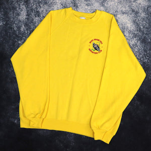 Vintage Yellow Maxx Grand Prix Sweatshirt | Large