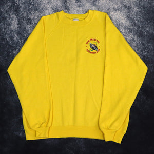 Vintage Yellow Maxx Grand Prix Sweatshirt | Large