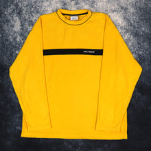 Load image into Gallery viewer, Vintage Yellow Tommy Hilfiger Fleece Sweatshirt | Large
