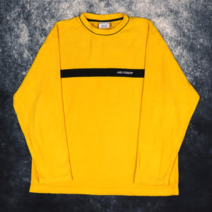Tommy hilfiger fleece yellow top