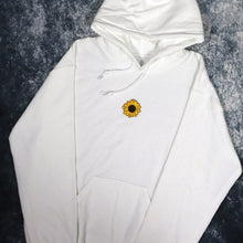 Load image into Gallery viewer, White Sunflower Hoodie
