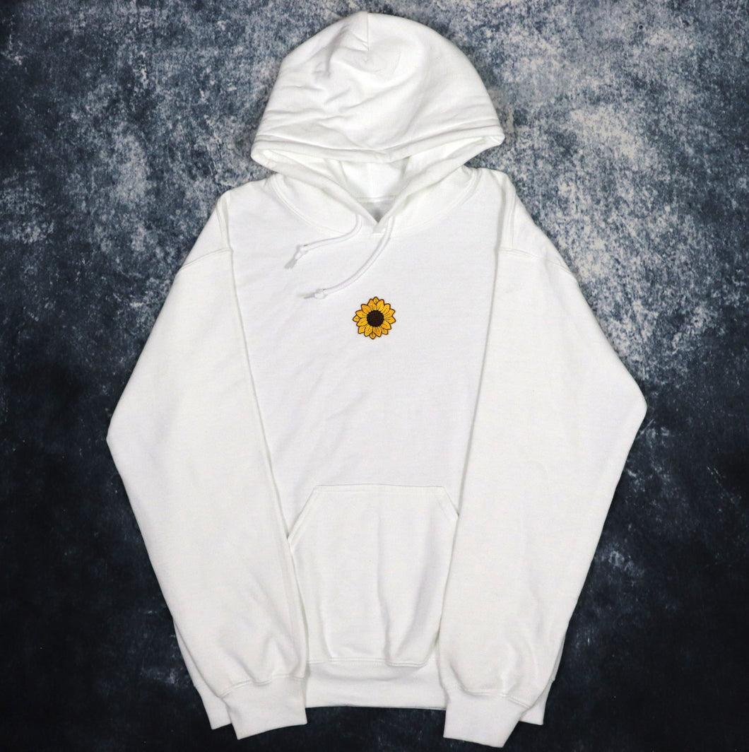 White Sunflower Hoodie